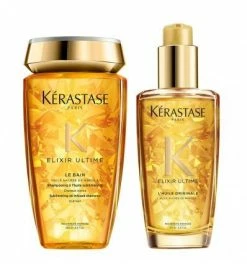 Budget ???? Duo Bain Et Huile Originale Elixir Ultime Kérastase ????