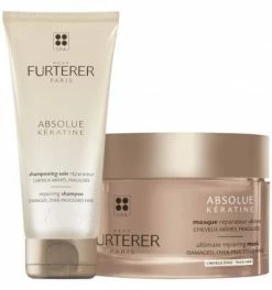 Nouveau ???? Duo Cheveux Épais Absolue Kératine René Furterer ????