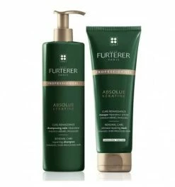 Remise ???? Duo Cheveux Épais Formats Professionnels Absolue Kératine René Furterer ????