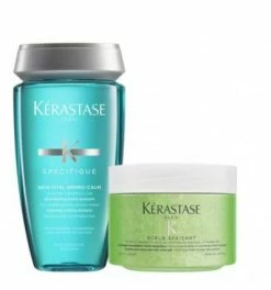 Sortie ???? Duo Cuirs Chevelus Irrités Et Sensibles Fusio Scrub Kérastase ⭐