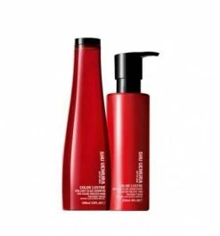 Bon marché ✔️ Duo Shampooing Et Conditioner Color Lustre Shu Uemura ????