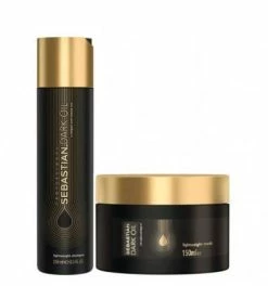 Tout neuf ???? Sebastian Professional Duo Shampooing Et Masque Dark Oil Sebastian Professionnal ????