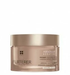 Vente flash ???? Masque Réparateur Ultime Cheveux Épais Absolue Kératine René Furterer 200 Ml ????