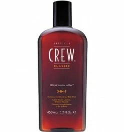 De gros ???? Shampooing Soin Gel Douche 3 En 1 American Crew 450ml ✨