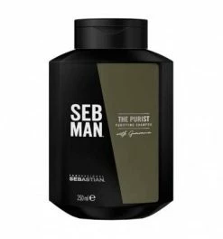 Meilleur prix ???? Shampooing Purifiant The Purist Seb Man Sebastian Professional 250 Ml ????